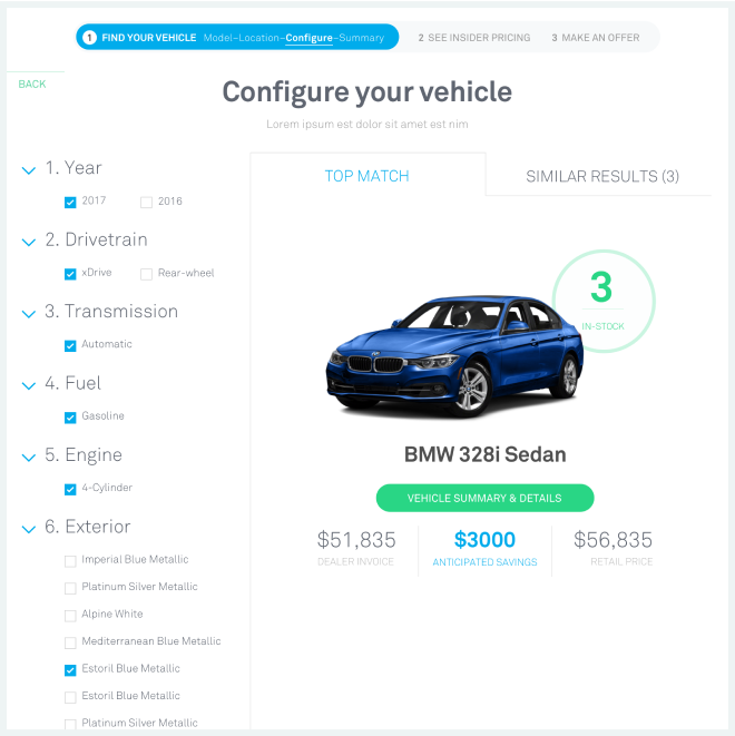 configure